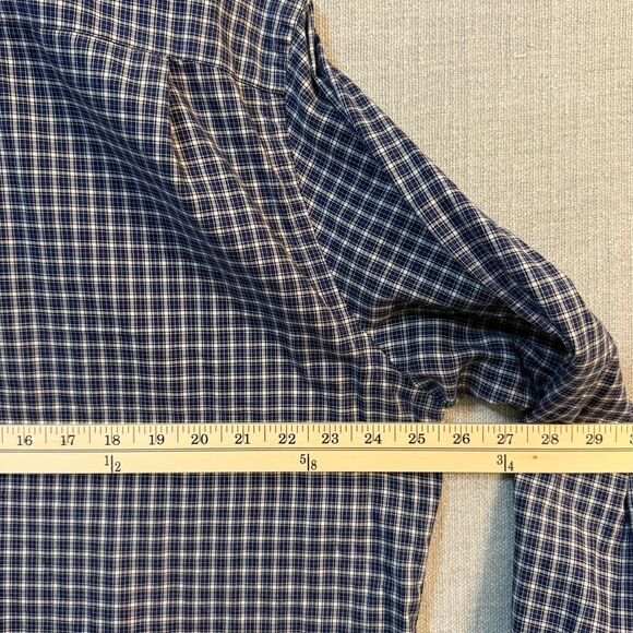 Southern Tide blue check long sleeve XL men’s button down shirt Dress, Casual - Picture 6 of 9